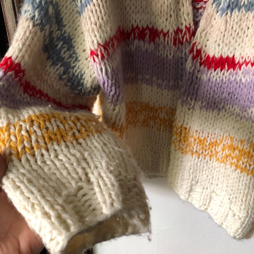 Anthropologie Multicolor Knit Cardigan - Picture 8 of 14